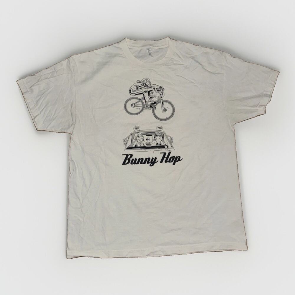 Vintage Rumble Fish BMX Bunny Hop T Shirt XL 90s Y2K Cycling Bike Streetwear